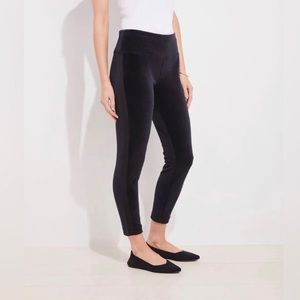 NWT Vineyard Vines Women’s XS Black Cord Velvet Legging Pants High Rise $128